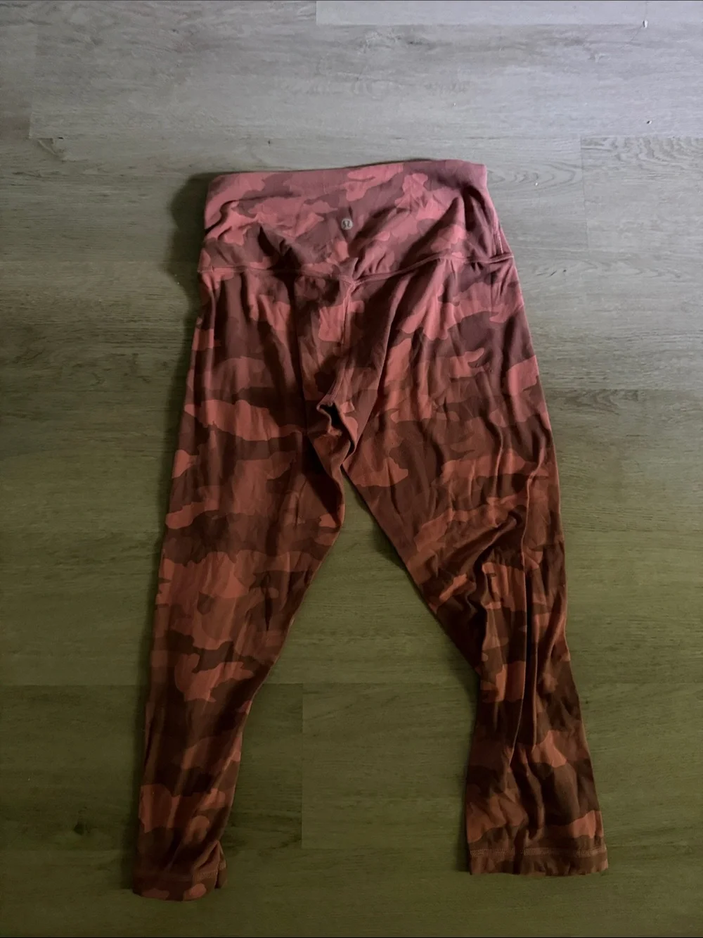 lululemon athletica Rust Camo High-Rise Leggings